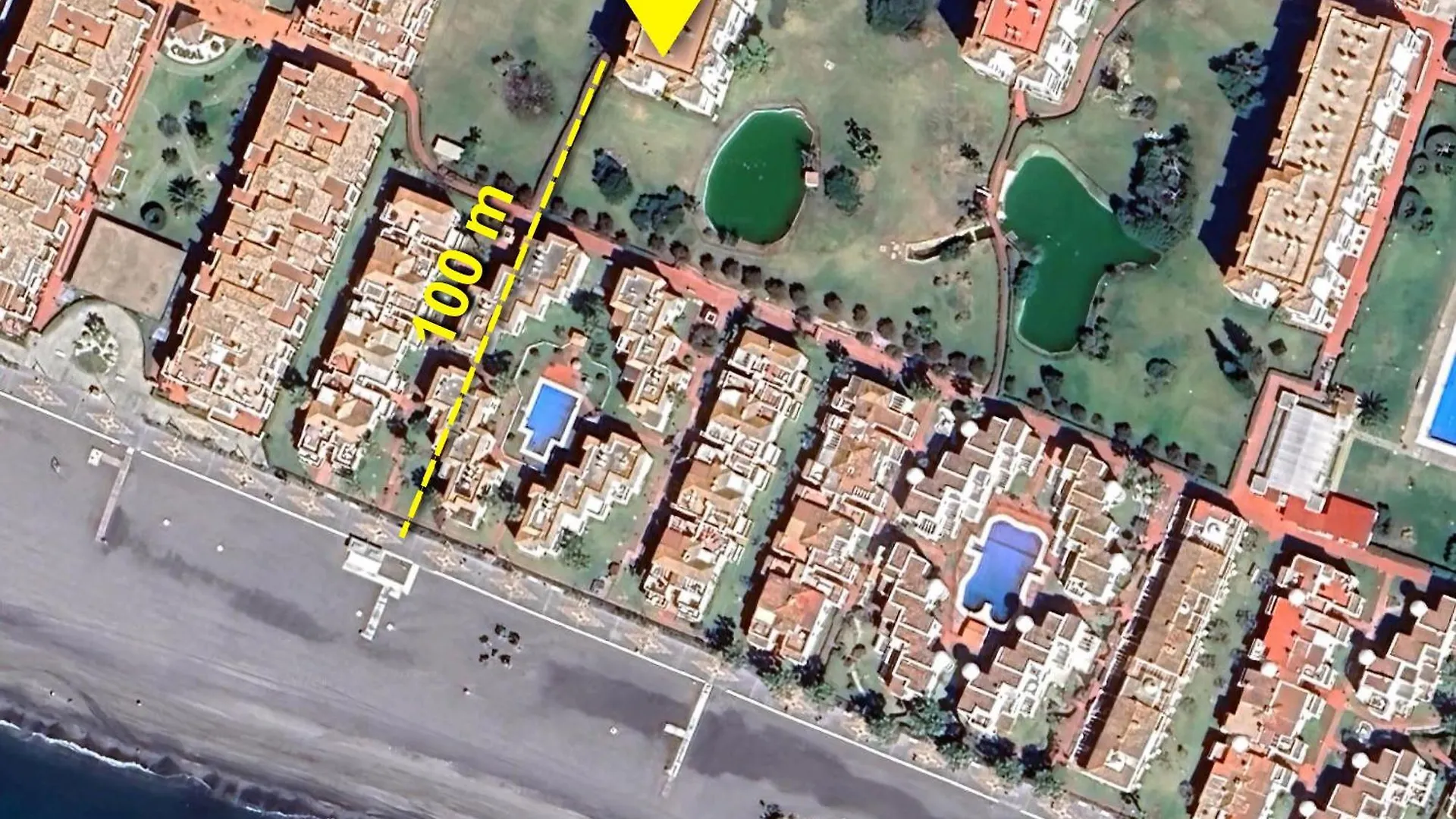 Апартаменты Gran Apartamento Laguna Beach Торрокс-Коста